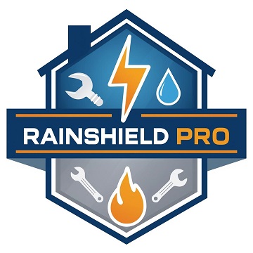 Modern logo of 'RainShield Pro